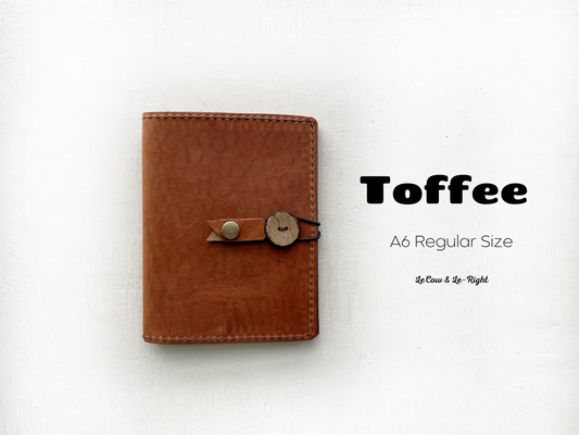 Express Edition, Toffee Leather, A6 Regular Size