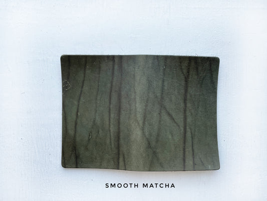SMOOTH MATCHA LEATHER COVER
