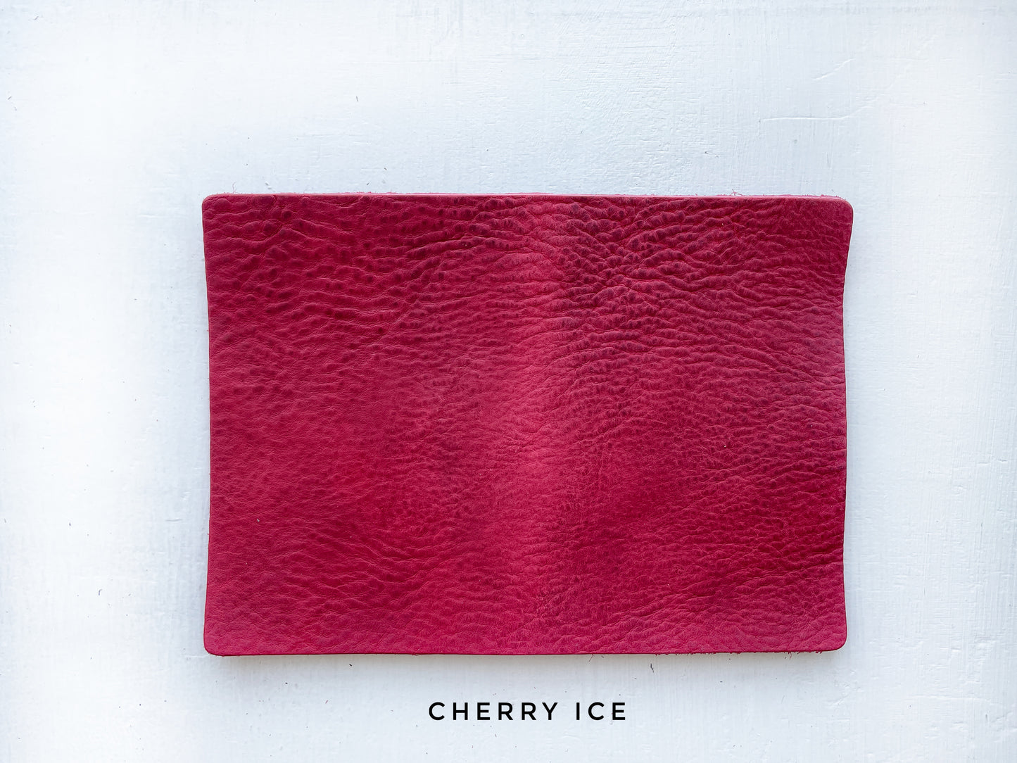 CHERRY ICE LEATHER COVER （Soft Leather）