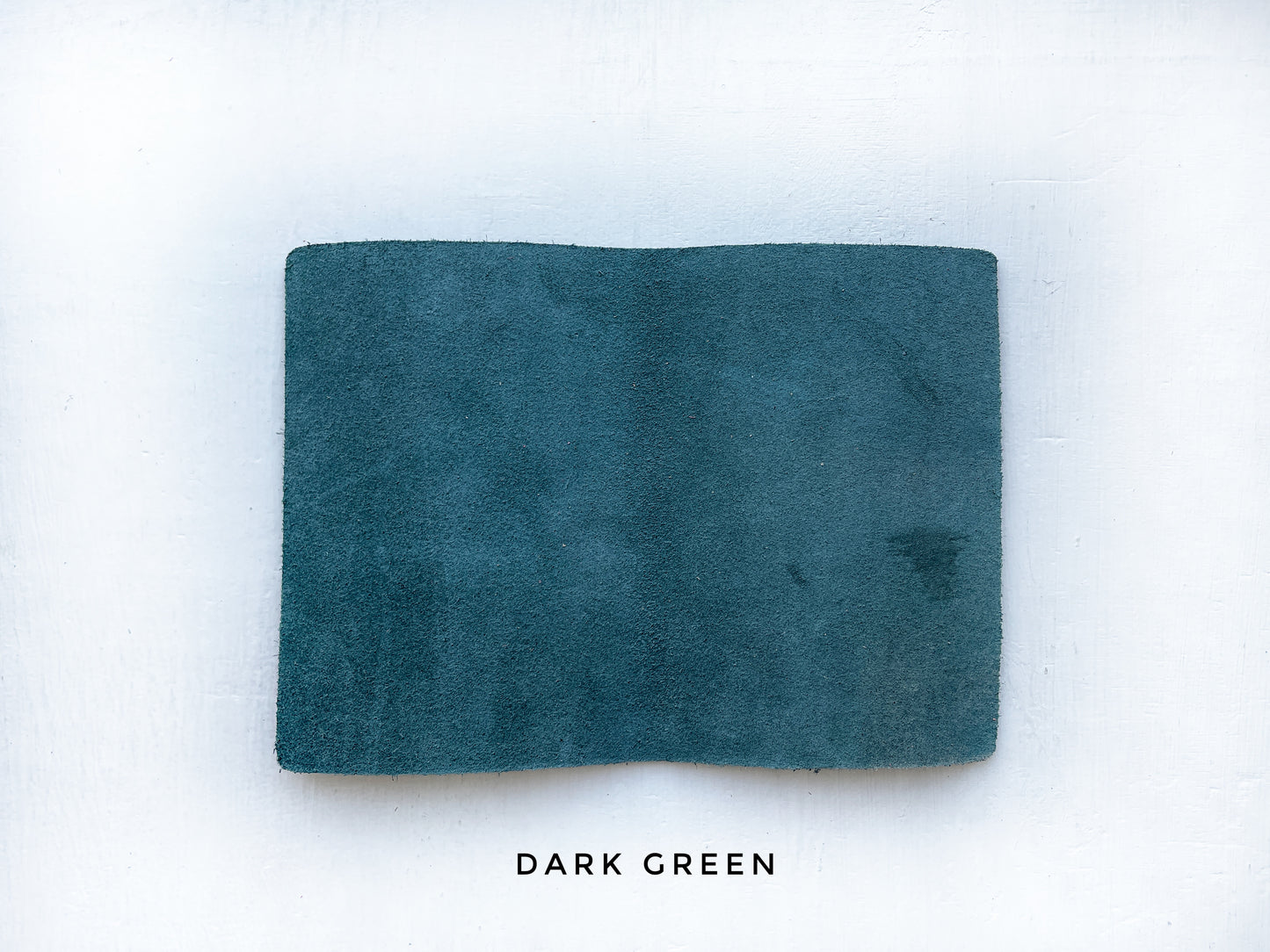 DARK GREEN LEATHER COVER