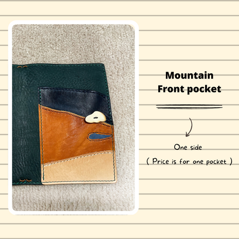 One side Mountain Front pocket( Price is for one pocket )